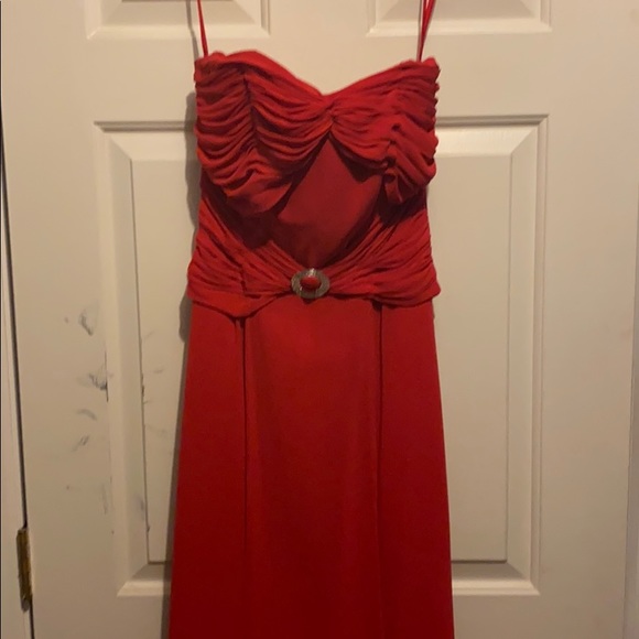 Red Prom or Pageant Dress - Picture 1 of 4